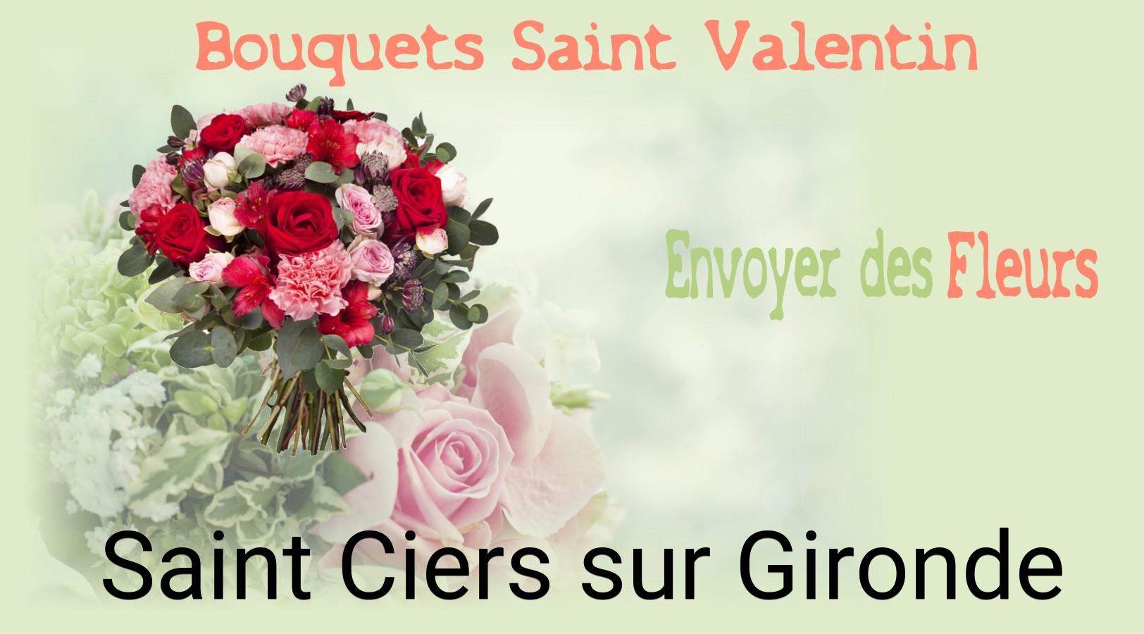 Roses de Saint-Valentin livrées à Saint-Ciers-sur-Gironde